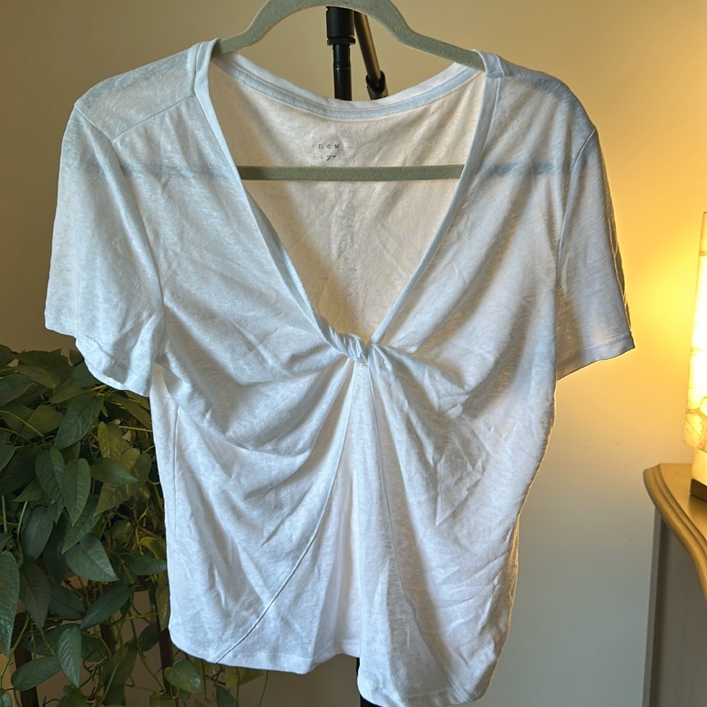 A new day women’s twist front tshirt